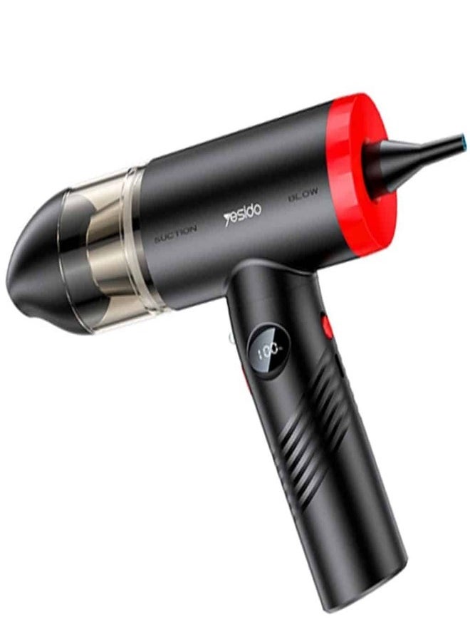 Yesido Yesido VC06 Dual-purpose Vacuum Cleaner Blowing and Suction (Black)  - Image 1