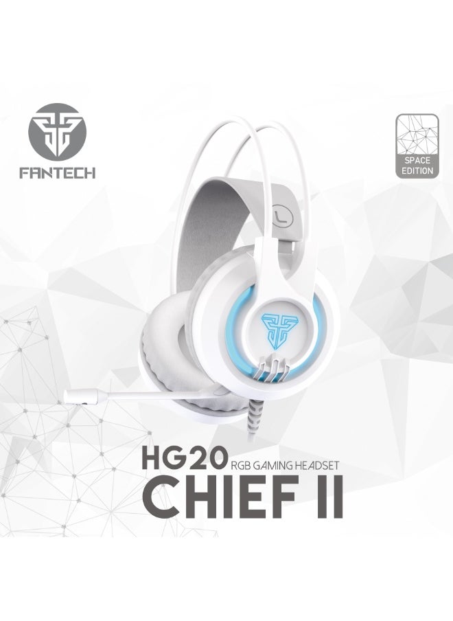 FANTECH HG20 CHIEF II RGB GAMING HEADSET SPACE EDITION  - Image 1