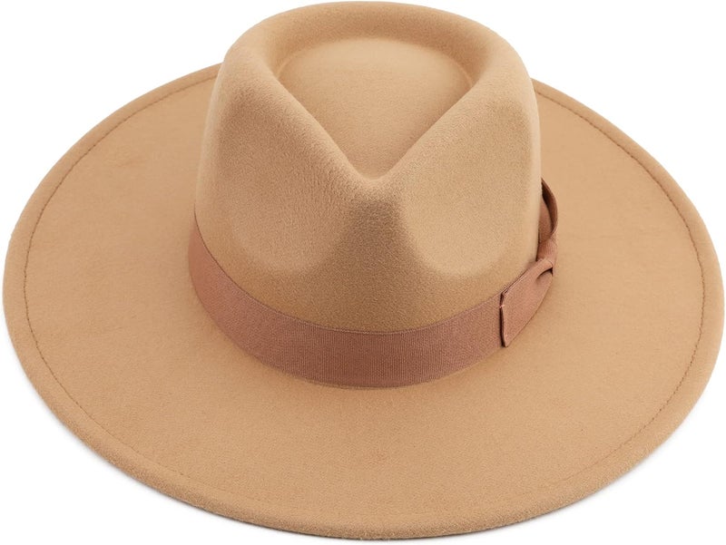 Pro Celia Big Wide Brim Women Fedora Hat - Image 5