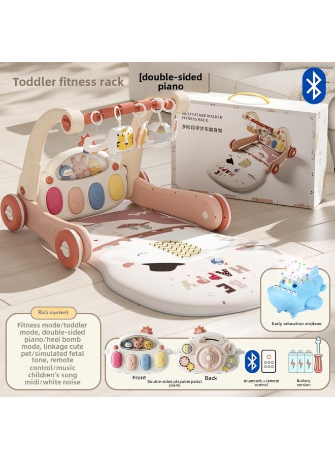 Baby Pedal Piano Trolley Fitness Rack Baby Educational Early Education Toys Newborn Fitness Toys Gift Box-Color:Bluetooth Version [double-sided Piano] Powder Small Plane Story Machine Ordinary Battery Screwdriver - pzsku/Z78E798134290459525AAZ/45/_/1741598217/144ebc34-dc6b-41d6-8e9b-fe938b4ef66e