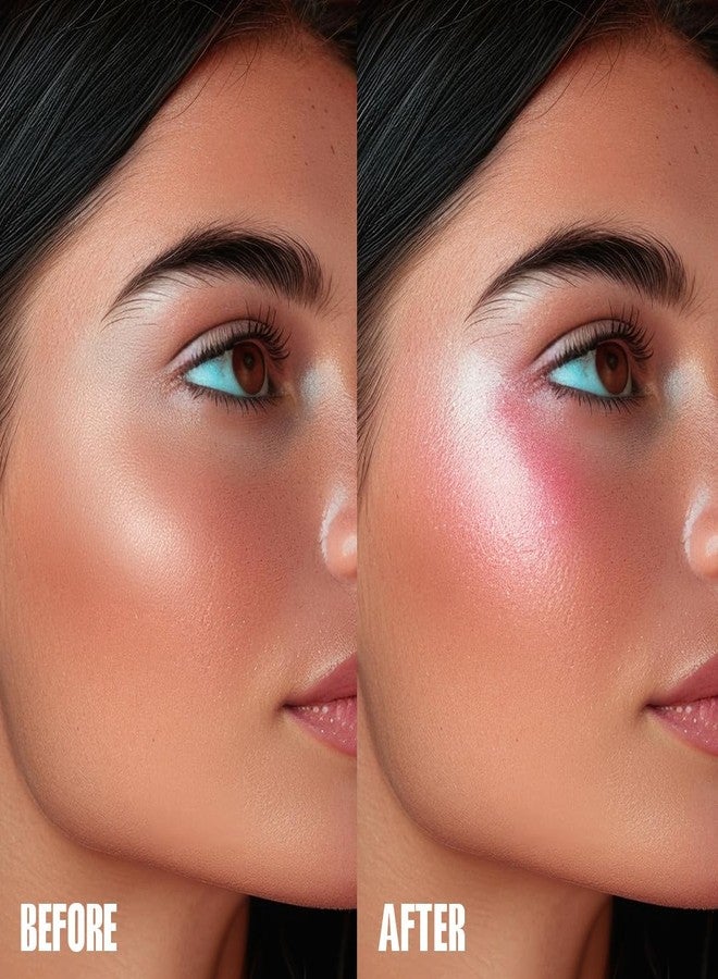 Focallure Star Crash Stretchy Highlighter – PK02 Rosettes Light, Multi-Use Glow for Face & Body, Lightweight| Blendable|Soft Shimmer Finish |Skin-Loving|Versatile highlighter| High shine|15GM - Image 3