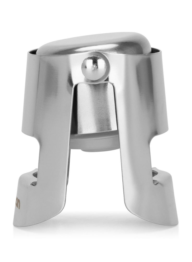 Fissman سدادة شمبانيا 5.5x4x5 سم (فولاذ مقاوم للصدأ) - Image 2