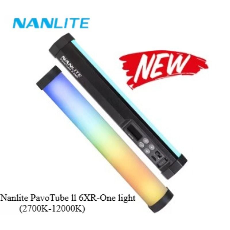 Nanlite PavoTube II 6XR Full Color RGB LED Tube Light for Photography and Video - Image 4