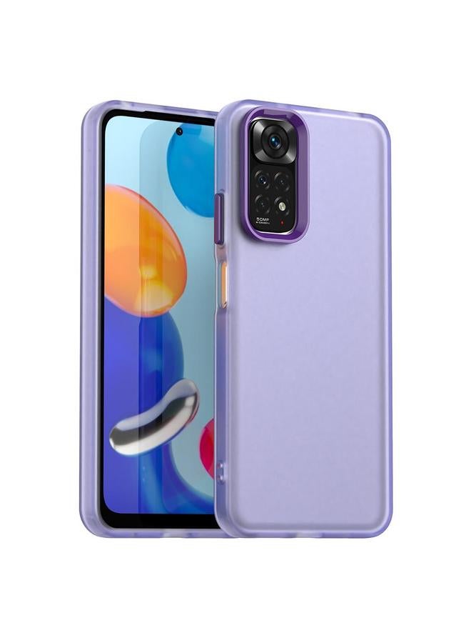 S-TOP Case For Redmi Note 11 Global / Note 11S 4G Candy PC Hybrid TPU Shockproof Phone Case - Image 1