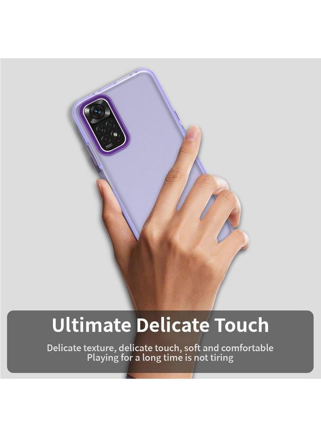 S-TOP Case For Redmi Note 11 Global / Note 11S 4G Candy PC Hybrid TPU Shockproof Phone Case - Image 5