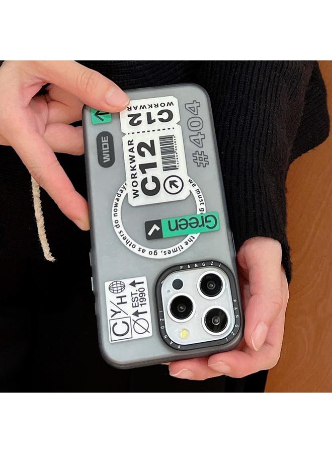 Zaboon Case For iPhone 13 Double-Layer Frosted IMD MagSafe Phone Case - Image 5