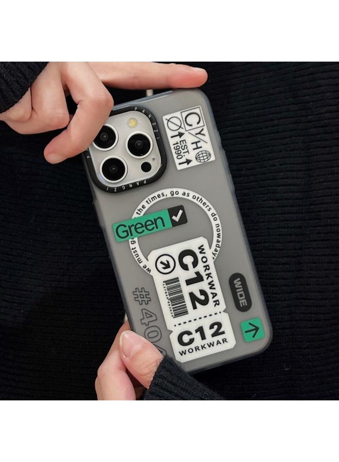 Zaboon Case For iPhone 13 Double-Layer Frosted IMD MagSafe Phone Case - Image 4