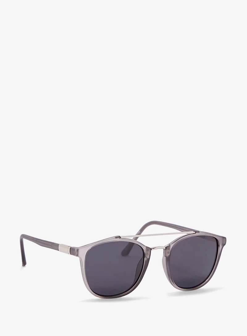 روبرت وود نظارة شمسية مستديرة بعدسات مستقطبة وأذرع زنبركية