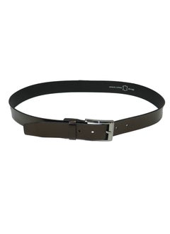 LAVERI LEATHER GENUINE LEATHER 35MM FORMAL AND CASUAL BROWN BELT FOR MENS 35MM  - Image 3