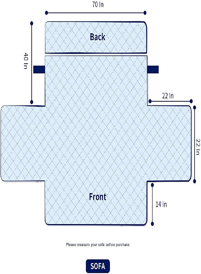 PureFit Super Stretch Sofa Slipcover - Spandex Non Slip Soft Couch Sofa Cover, Washable Furniture Protector with Non Skid Foam and Elastic Bottom for Kids, Pets （Sofa, Brown） - Image 5