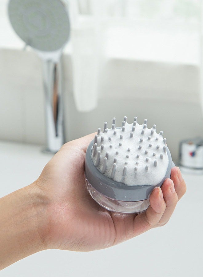 Ergonomic Scalp Scrubber, Scalp Scrubber Head Massager Hair Scrubber for Washing Hair and Body, Great Silicone Body Scrubbers for Use in Shower for Men, Women, Kids - Image 2