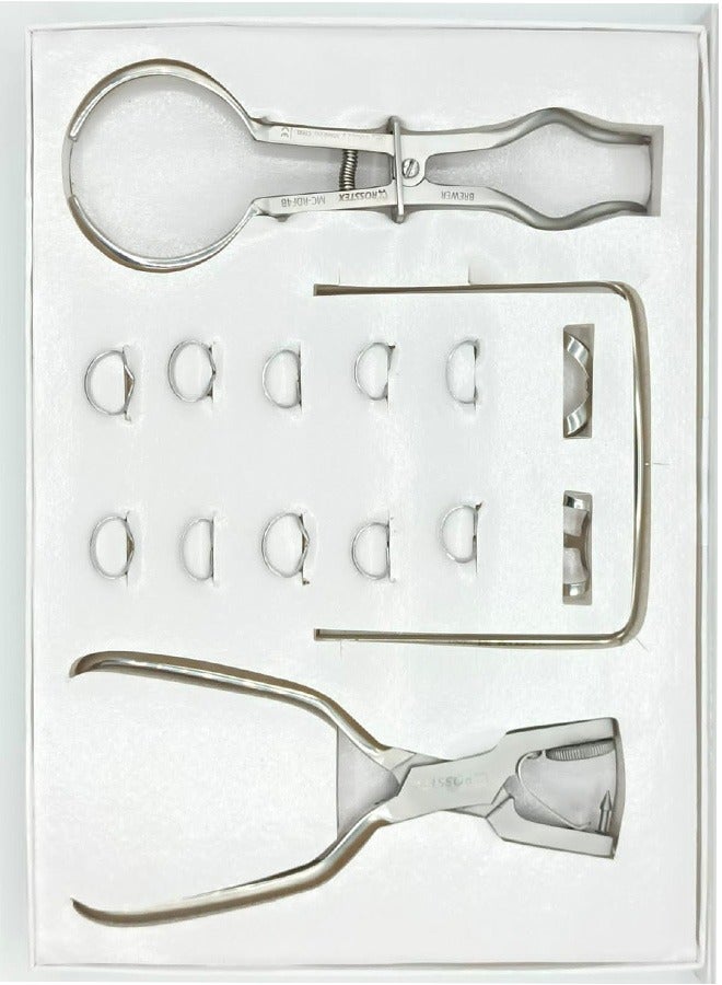 Crosstex Dental Instrument Rubber Dam (Set of 15)