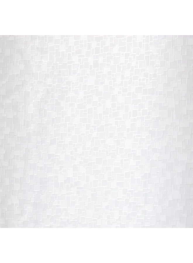 IKEA Shower Curtain, White Waterproof Curtain, Simple and Elegant Design, Easy to Clean, Can be Cut to Your Required Length, Perfect for Keeping Bathroom Dry and Preventing Water Leakage, Durable and Practical Material for Everyday Use - Image 3