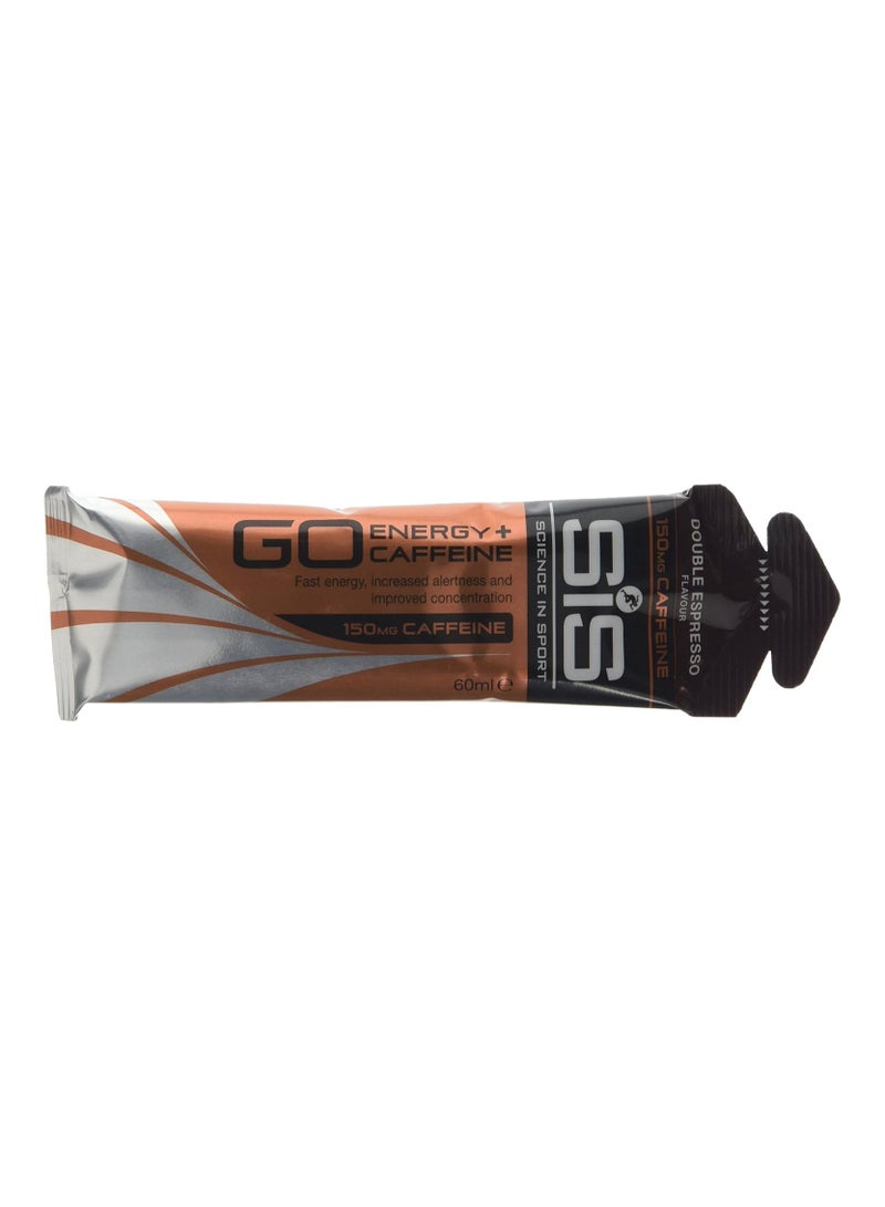 SIS GO Isotonic Energy Gels | 150mg Caffeine | 22g Carbohydrates | Low Sugar | Easily Digestible | Gluten Free | No Water Needed | Running Gels | Double Espresso Flavour | 6 Pack - Image 2
