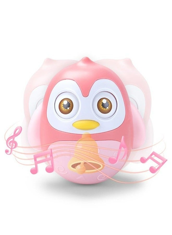 RollsTimi  Baby Tumbler Toy,Penguin Swaying Baby 6-12 Months Old Early Education Educational Children - Image 1