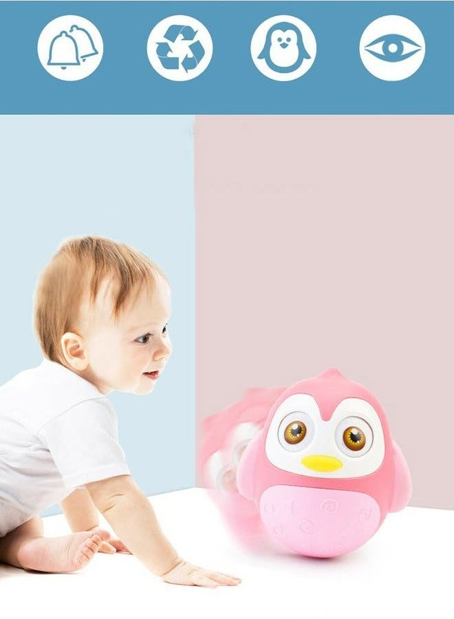 RollsTimi  Baby Tumbler Toy,Penguin Swaying Baby 6-12 Months Old Early Education Educational Children - Image 3