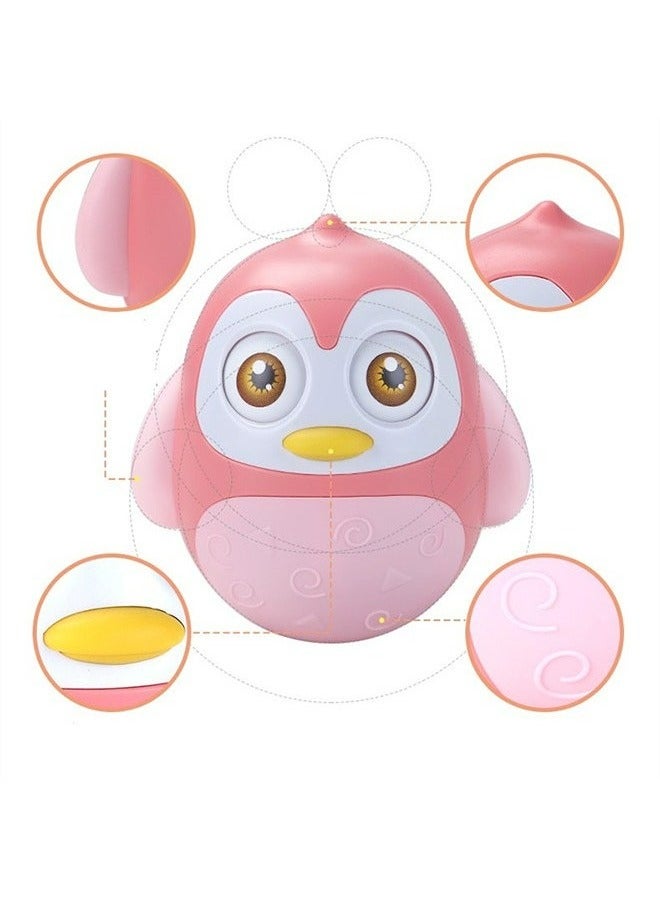 RollsTimi  Baby Tumbler Toy,Penguin Swaying Baby 6-12 Months Old Early Education Educational Children - Image 4