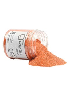 Graffiti Resin Orange Glitter Powder Diamond Loose Highlighter Dust  - Image 2