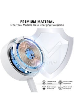 ELTRAZONE 𝟐𝟎𝟐𝟐 𝐔𝐩𝐠𝐫𝐚𝐝𝐞𝐝 for Apple Watch Charger Magnetic Fast Charging Cable [Portable] Magnetic Wireless Charging Compatible with Apple Watch Series Ultra/8/7/6/SE/SE2/5/4/3/2/1-[3.3ft/1M] White  - Image 4