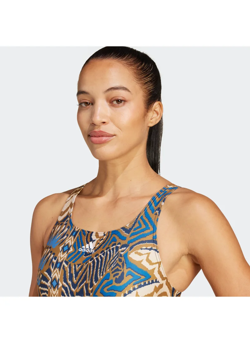 Adidas Adidas x Farm Swimsuit 3 stripes