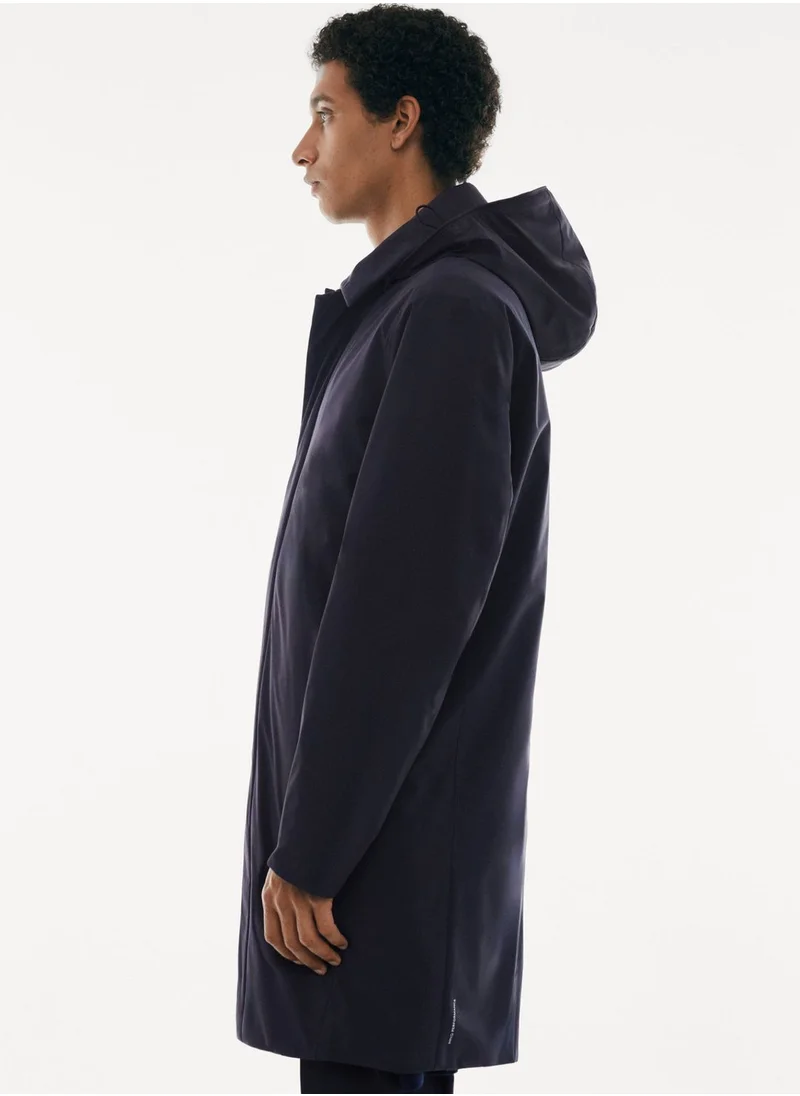 مانجو مان Water-Repellent Trench Coat
