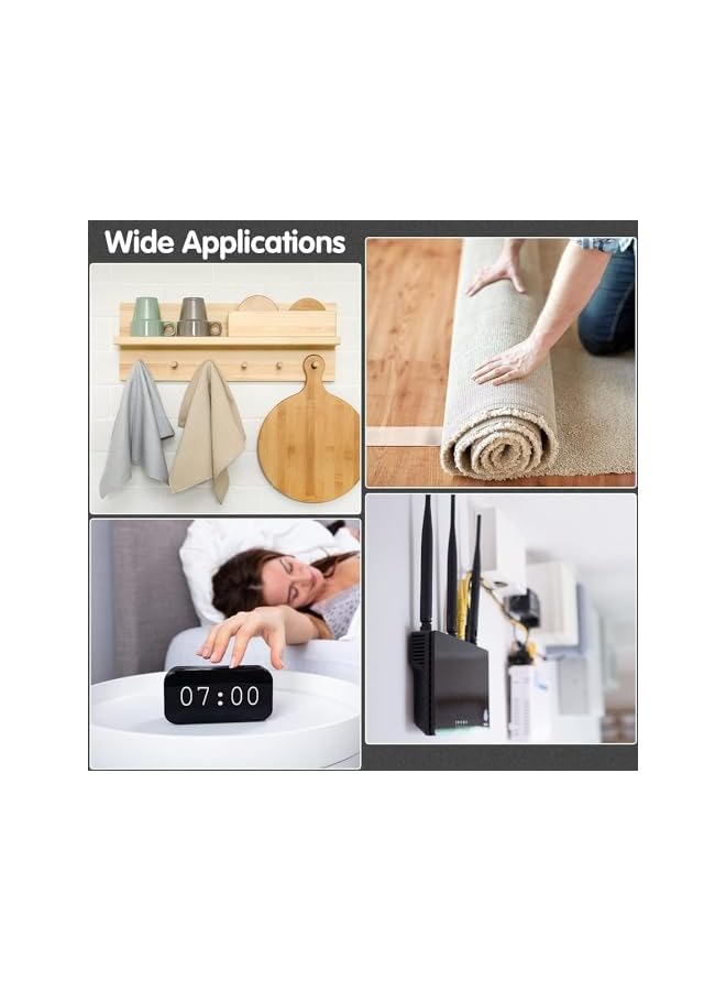 promass Double Sided Tape Heavy Duty, Waterproof Acrylic Double Sided Adhesive Clear Tape, Removable Sticky Tape for Walls/Carpet/Wood(3M x 3CM x 2MM) - Image 5