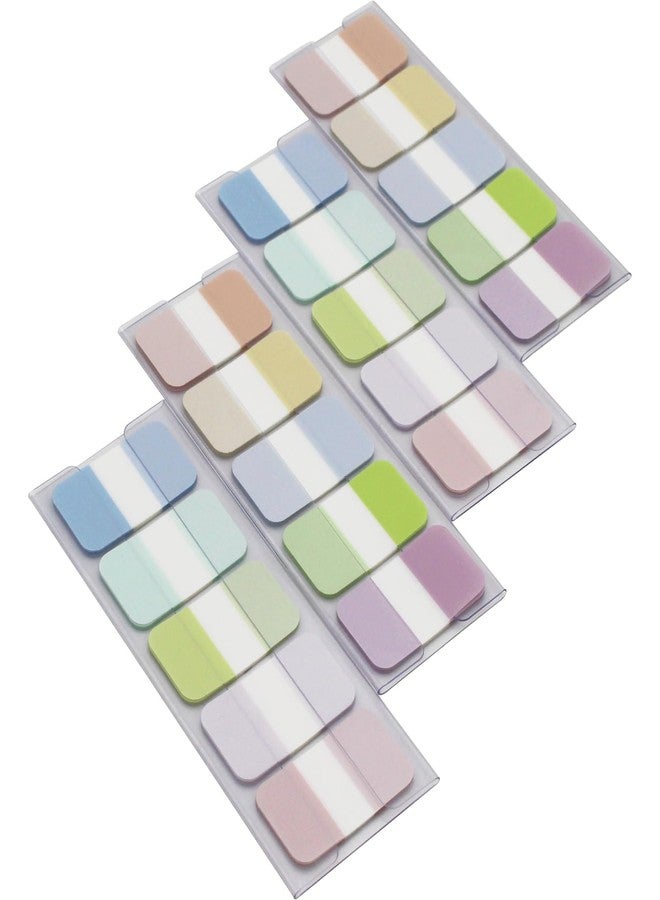 Andoca Tabs Flags Assorted Colors, 0.98 x 1.71 Inch Sticky Tabs, Easy to Post, 4 On-The-Go Dispensers/Pack, 400 Pages Total - Image 2