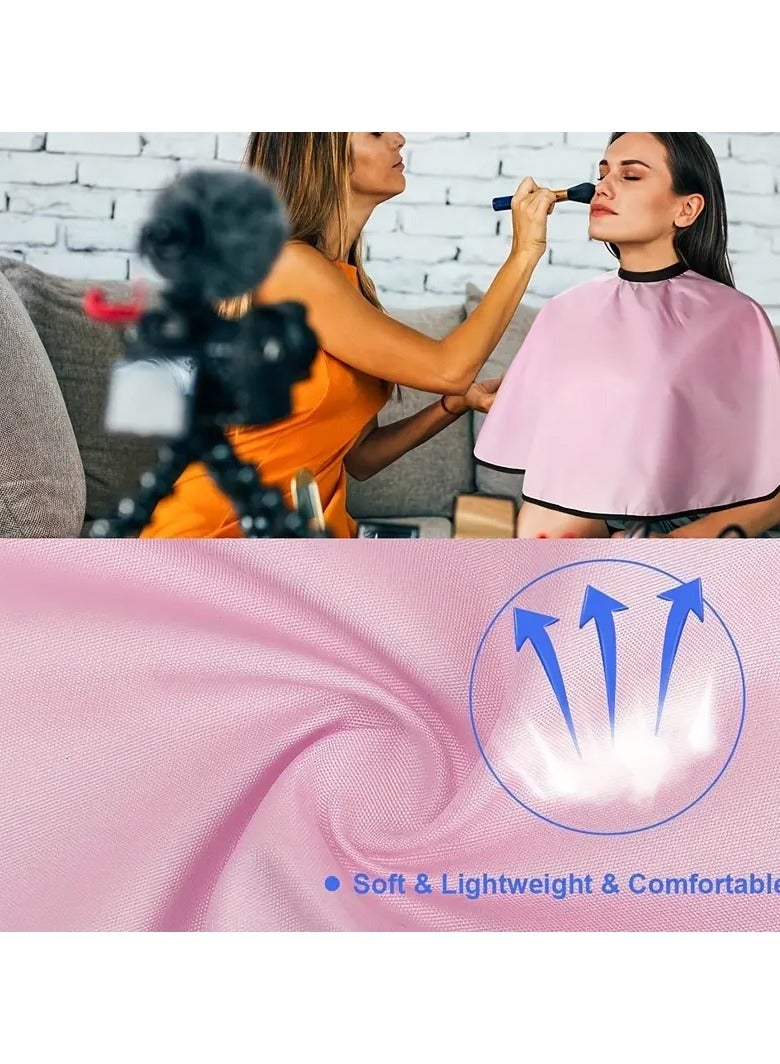 Goolsky Professional Styling Cape - Water-Resistant, Easy-Clean, Unscented, Comb-Out Beard Shaving Bib for Beauty Salon, Barber Shop, Cosmetic Artist, and Hairdresser - Protects Clothing from Hair Clippings and Stains - Image 2