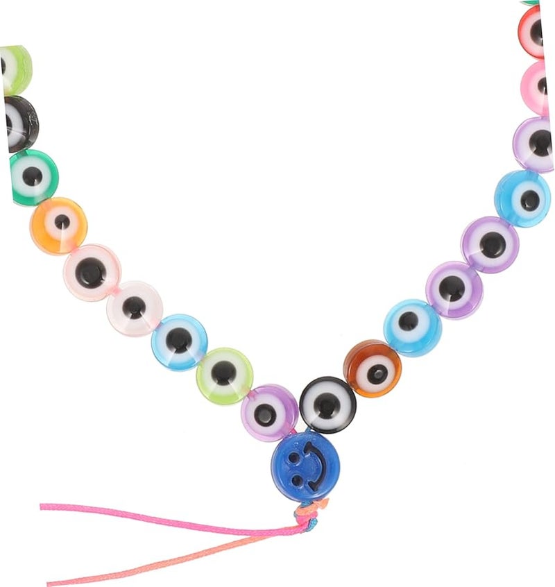 Bohemian Rainbow Evil Eye Beaded Phone Lanyard Wrist Strap for Smartphones and Cameras - Image 5