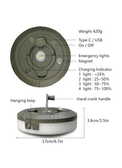 HaRvic HaRvic Camping Lantern with String 8 Lighting Modes 328ft Outdoor String Lights 2 in 1 USB Rechargeable Camping String Light Waterproof Portable LED Tent Light for Yard Garden Outdoor Hiking  - Image 4