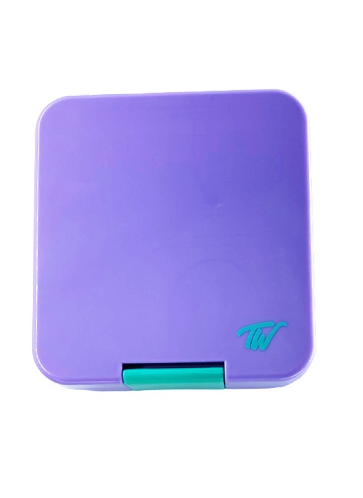 TINY WHEEL Tiny Wheel  Mini baby lunch Box -  purple  - Image 1