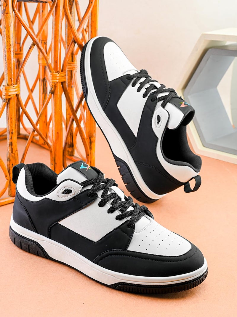 Cruiser Sneaker for Men | Lightweight & Comfortable | Stylish Lace-Up Casual Footwear with Cushioned Insole | Perfect for Versatile Outfits (2640) - Image 3