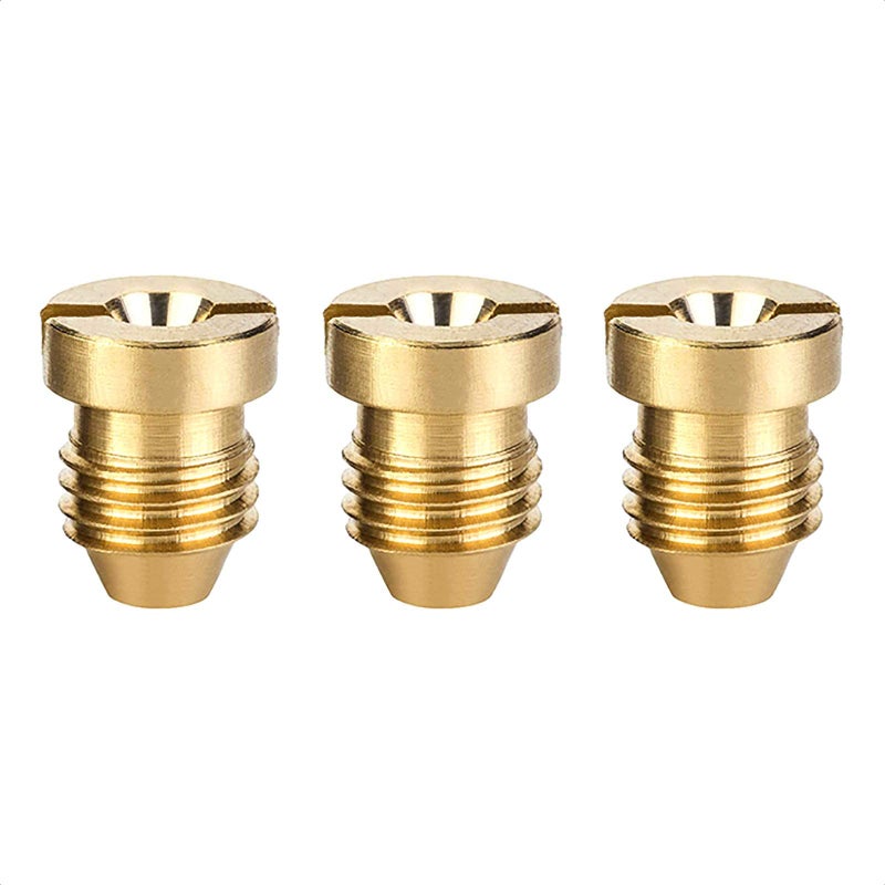 VANICE 3 Pcs 11 mm Foam Cannon Orifice Nozzle Tips Universal Thread Tips Replacement for Snow Foam Lance Gold