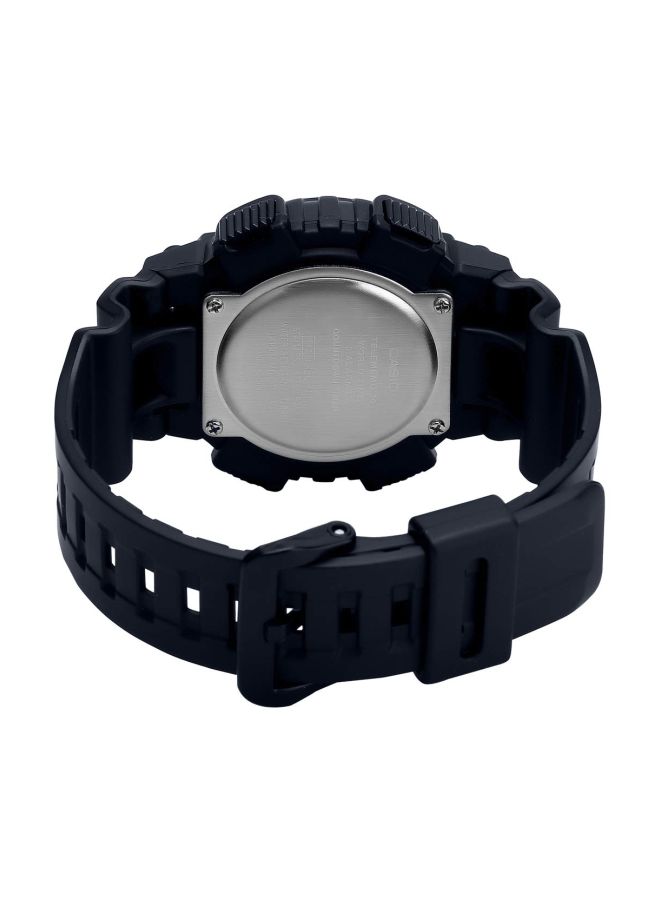 CASIO Men Youth Water Resistant Analog/Digital Watch AEQ-110W-1BVD - Image 2