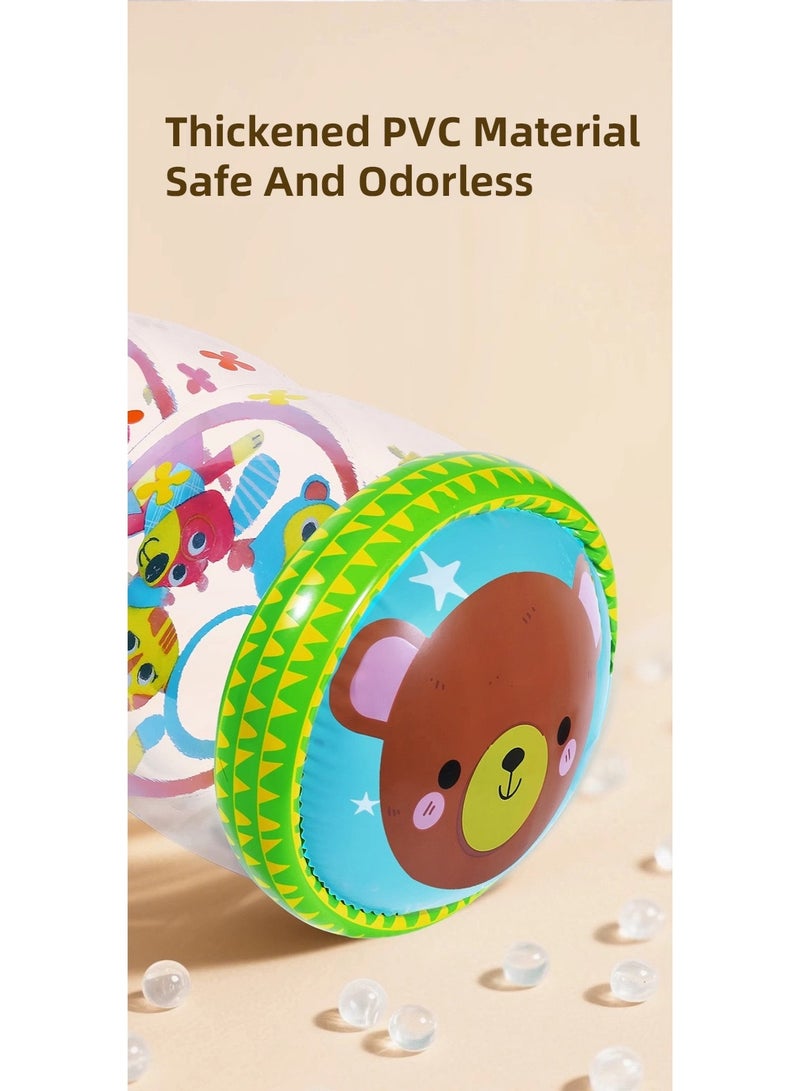 Crawling & Walking Baby Toys Inflatable Baby Roller Toy Beginner Crawl Along Game - Image 2