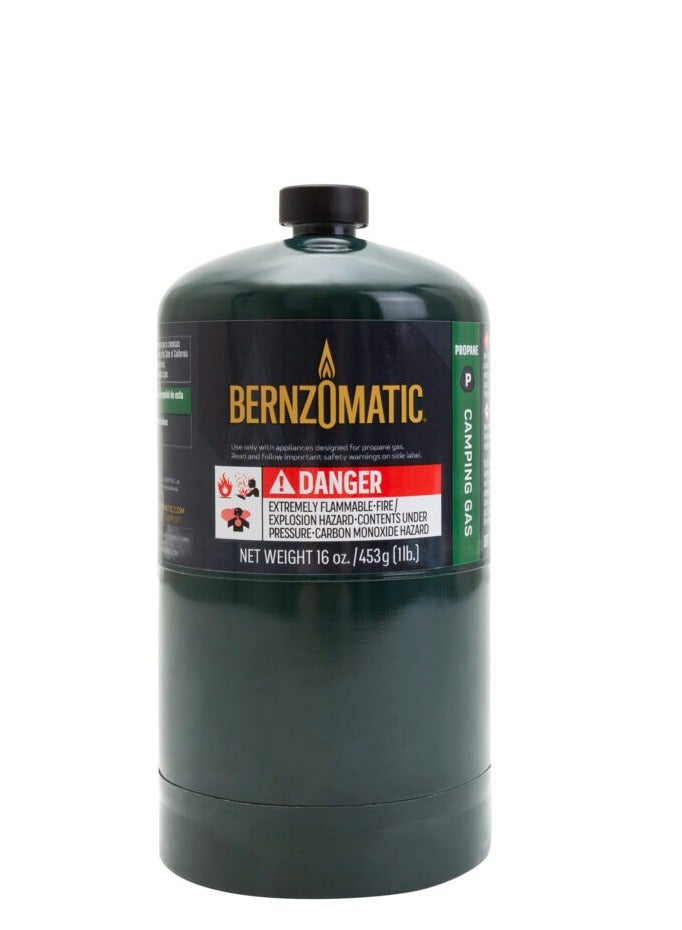 Bernzomatic Gasmate 16 oz 453g Bernzomatic Propane Gas Canister - Image 1