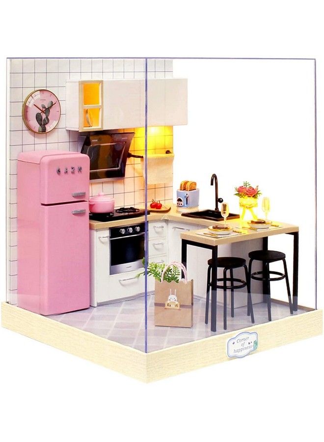 Flever Dollhouse Miniature Diy House Kit Creative Room With Furniture For Romantic Artwork Gift (Taste Of Life) - Image 2