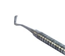 ADDLER DENTAL LUCAS CURETTE DOUBLE ENDED SOLID PREMIUM 6 MM HANDLE. LIFE TIME ANTI RUSTING WARRANTY - Image 2