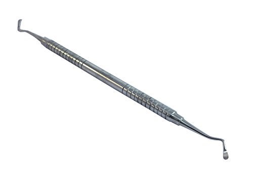 ADDLER DENTAL LUCAS CURETTE DOUBLE ENDED SOLID PREMIUM 6 MM HANDLE. LIFE TIME ANTI RUSTING WARRANTY - Image 3