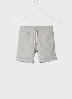 Kids Solid Pattern Casual Shorts