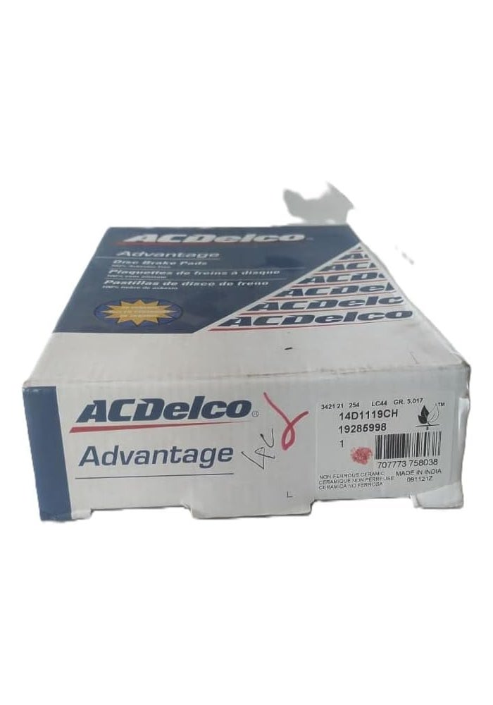 ACDelco Front Brake Pads for Hummer H3 - High Performance Ceramic - Image 2