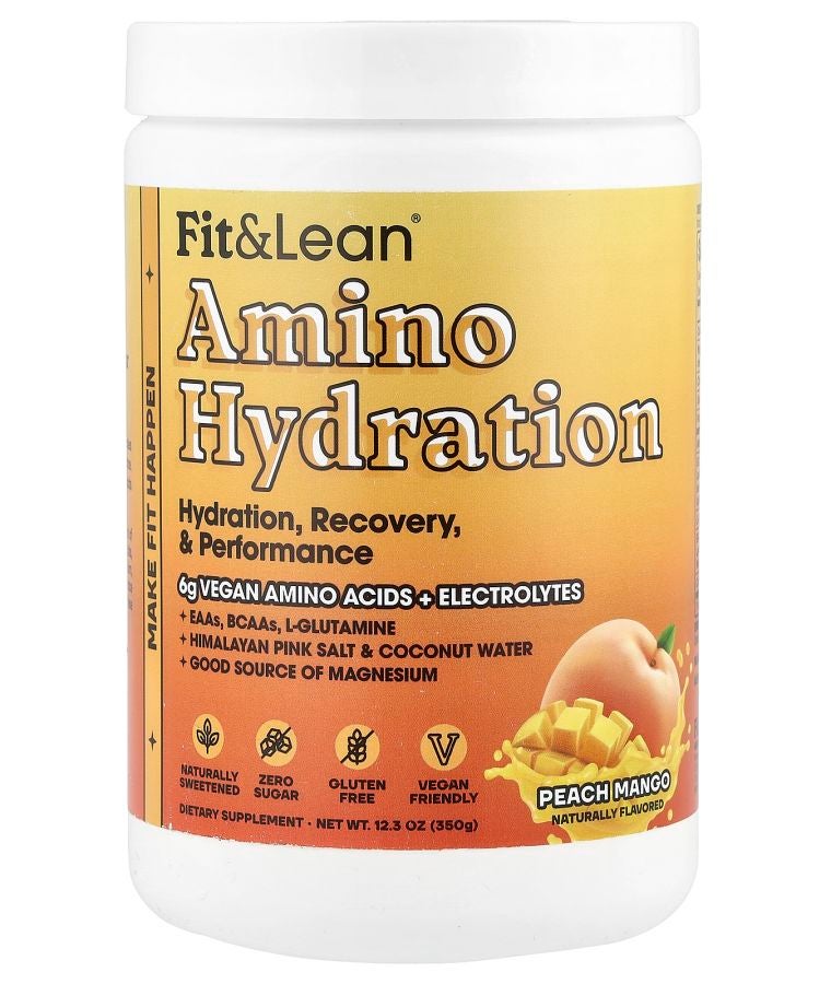 Fit & Lean Amino Hydration Peach Mango 12.3 oz (350 g)