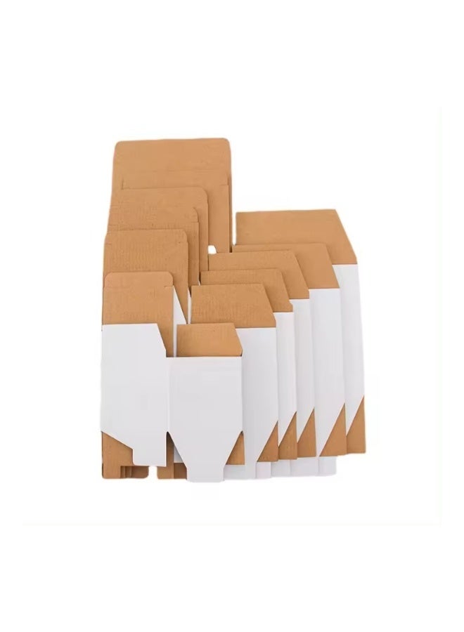 Kalon 50 Pack White Kraft Mug Packaging Boxes – Flat-Fold Recyclable Cardboard Boxes for Mugs, Crafts & Gift Use (15.3x15.3x15.3cm) - Image 5