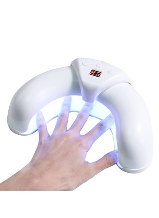 Gel UV LED Nail Lamp, 36 W Light with 3 Timer Setting, Scalable Design Prevent Hands from Turning Dark, for Home and Salon White - pzsku/Z78E97F19890B01AB5653Z/45/_/1700641192/55bbfeb8-6961-4494-8e2c-9634533bc037