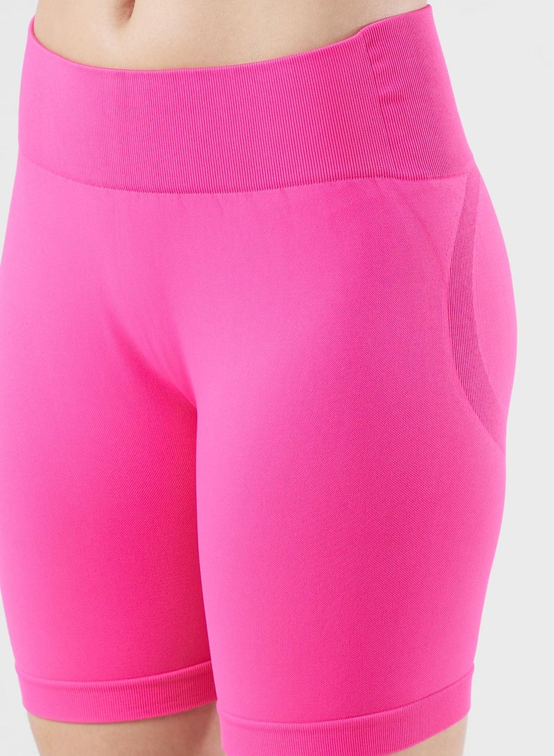 KAWN.YOGA High Waist Contour Seamless Shorts  - Image 3