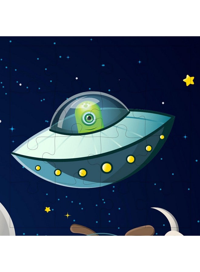 Fiddlys Fiddly's Jigsaw Puzzles 16 Pieces for Kids Ages 3+ (Space World Pack of 4) - Image 5