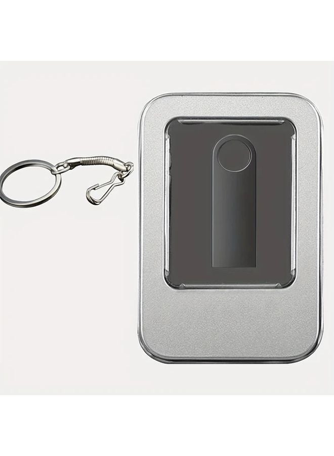 32GB Black USB 2 0 Flash Drive High Speed Data Transfer Compact Keychain Design - Image 1