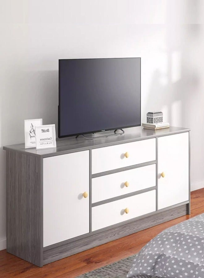 Generic TV Cabinet, Modern TV Stand, Universal TV Combination Cabinet , Simple TV Cabinet Stand, Morden TV Table with 5 drawers, Background Storage Stand Table for Living Room - Image 1