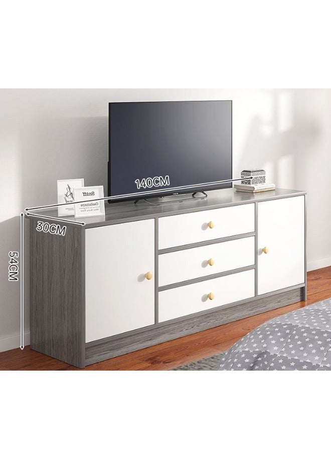 Generic TV Cabinet, Modern TV Stand, Universal TV Combination Cabinet , Simple TV Cabinet Stand, Morden TV Table with 5 drawers, Background Storage Stand Table for Living Room - Image 2