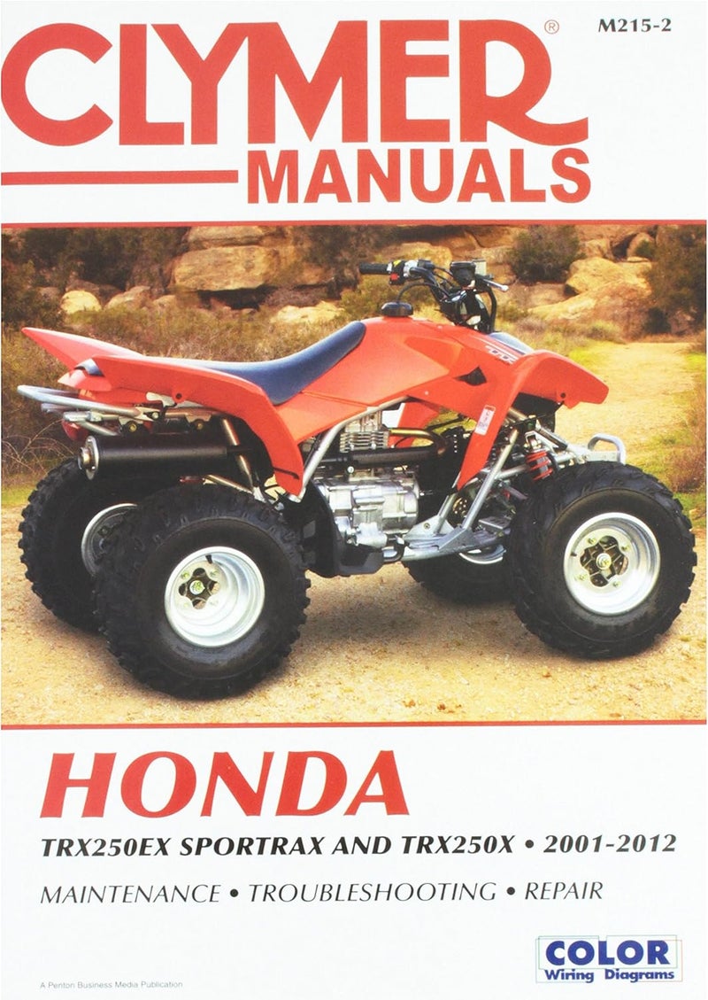 Clymer M215 Repair Manual for Honda TRX250EX Sportrax and TRX250X (2001-2012) - Image 1